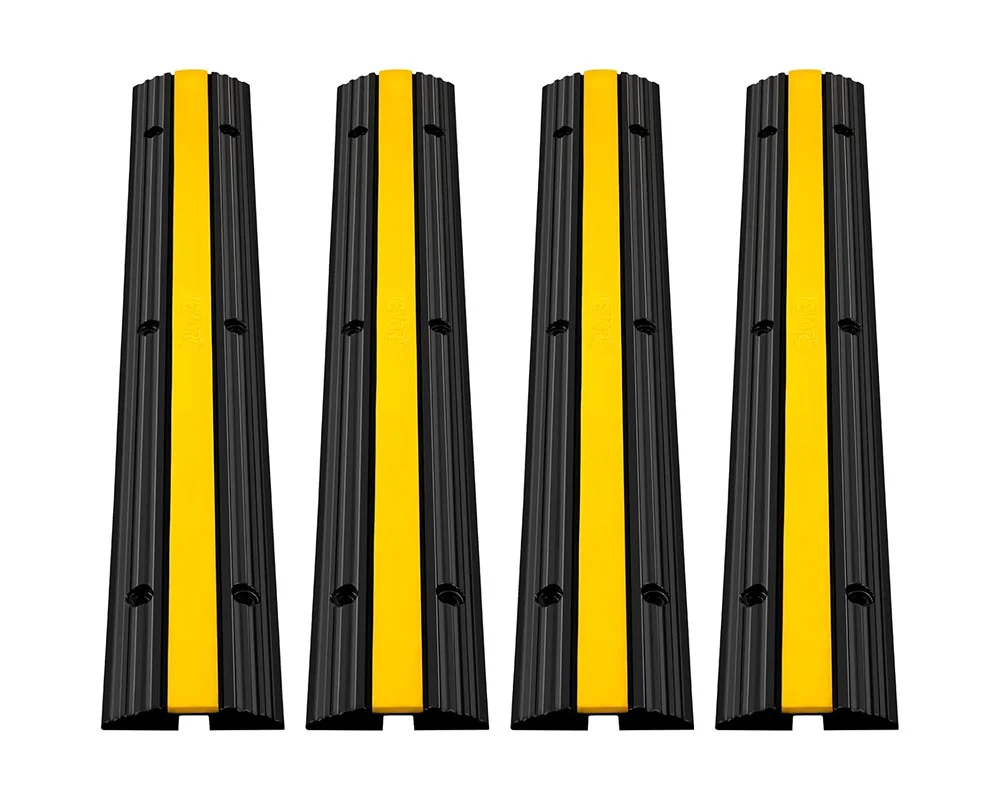 1 Channel Cable Protector Solid Ramp 4 Pack - Image 10