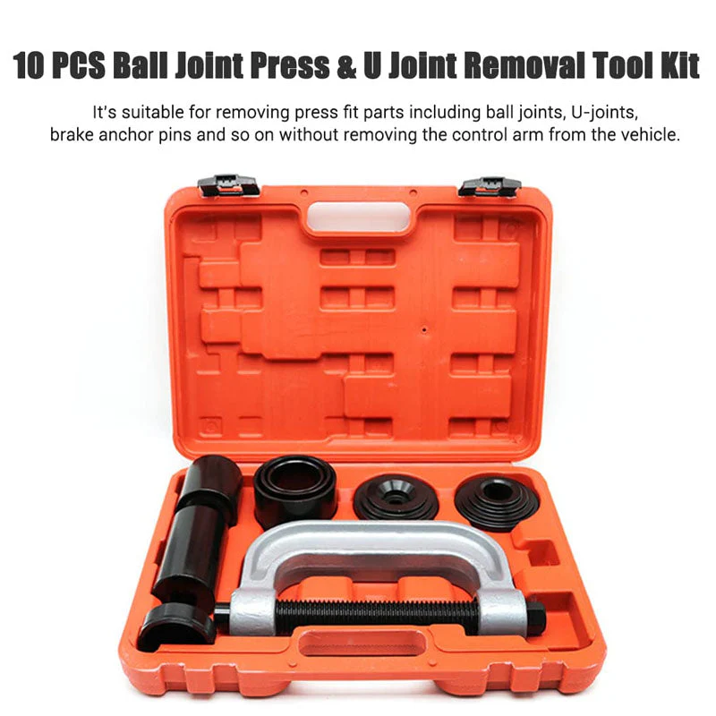 10 PCS Ball Joint Press & U-Joint Removal Tool Kit with Adapters - Image 3