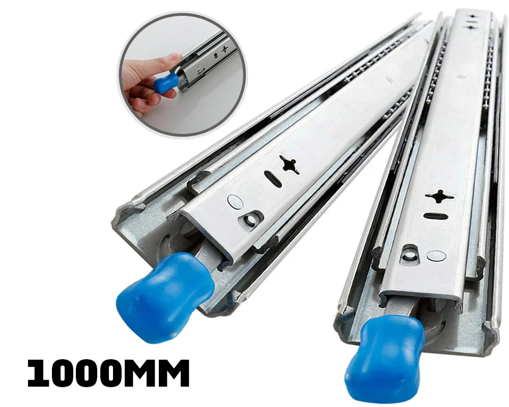 1000mm Drawer Slides Runner - Image 2