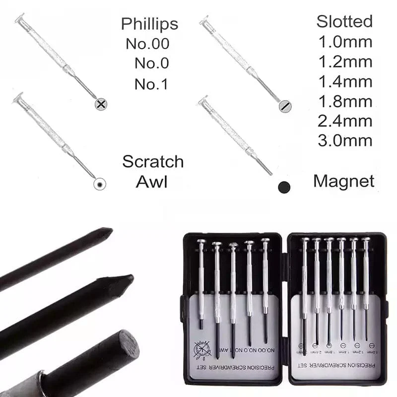 11 Piece Precision Screwdriver Set - Image 2