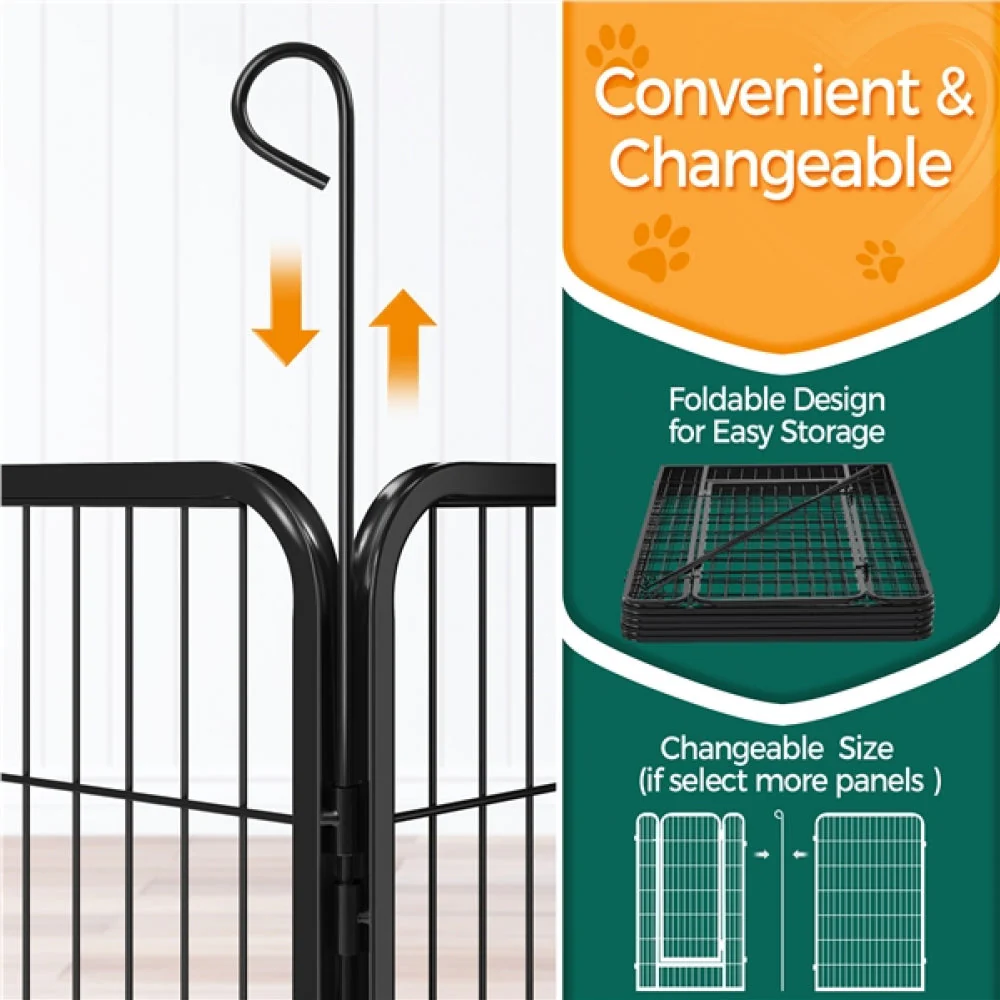 12 Panels Heavy Duty Dog Playpen Panels - Image 10