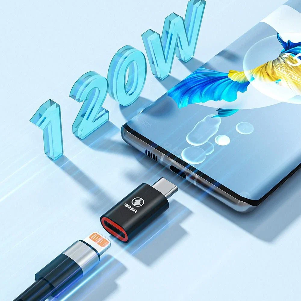 120W Apple Lightning to USB-C Adapter - Image 7