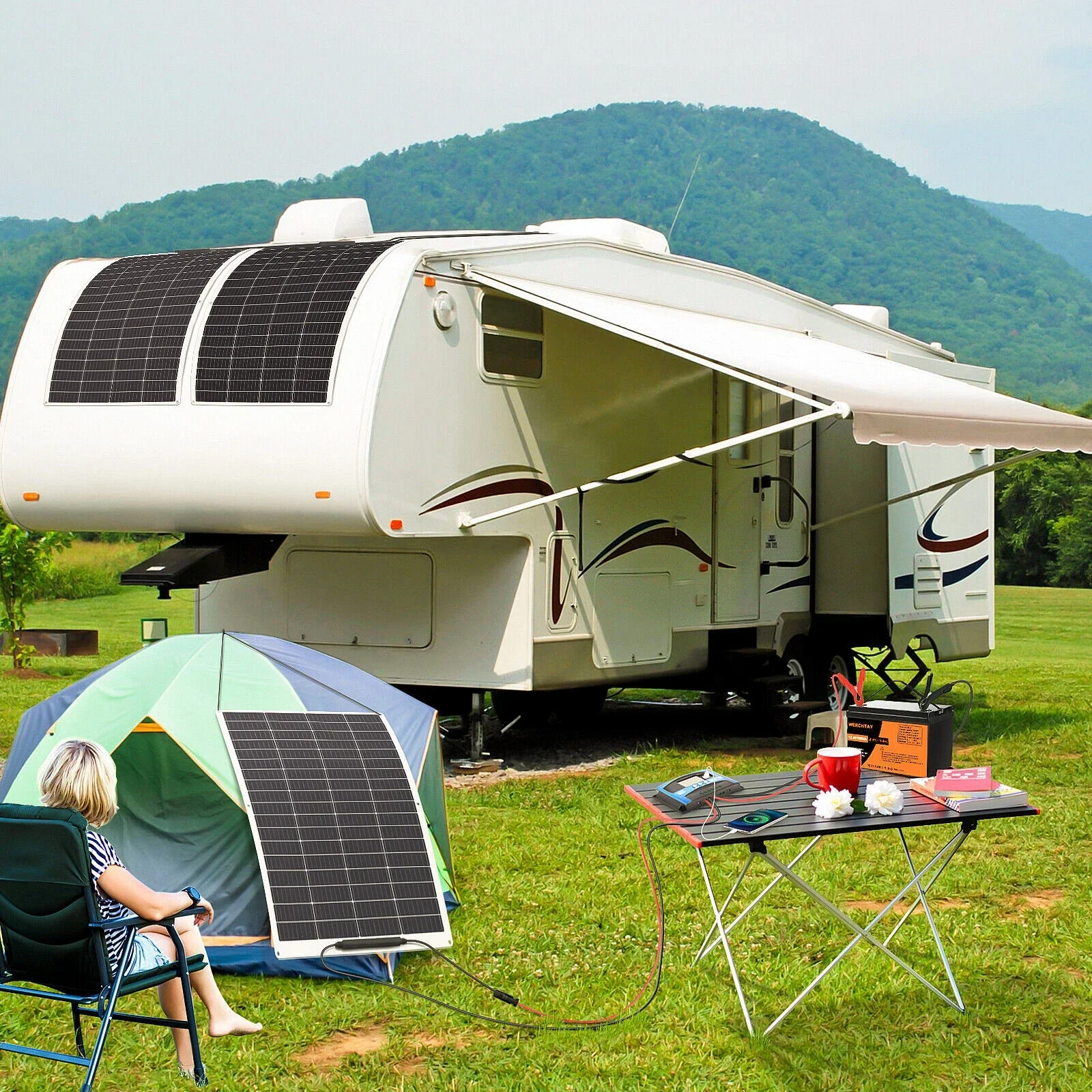 120W Solar Panel Flexible - Image 3