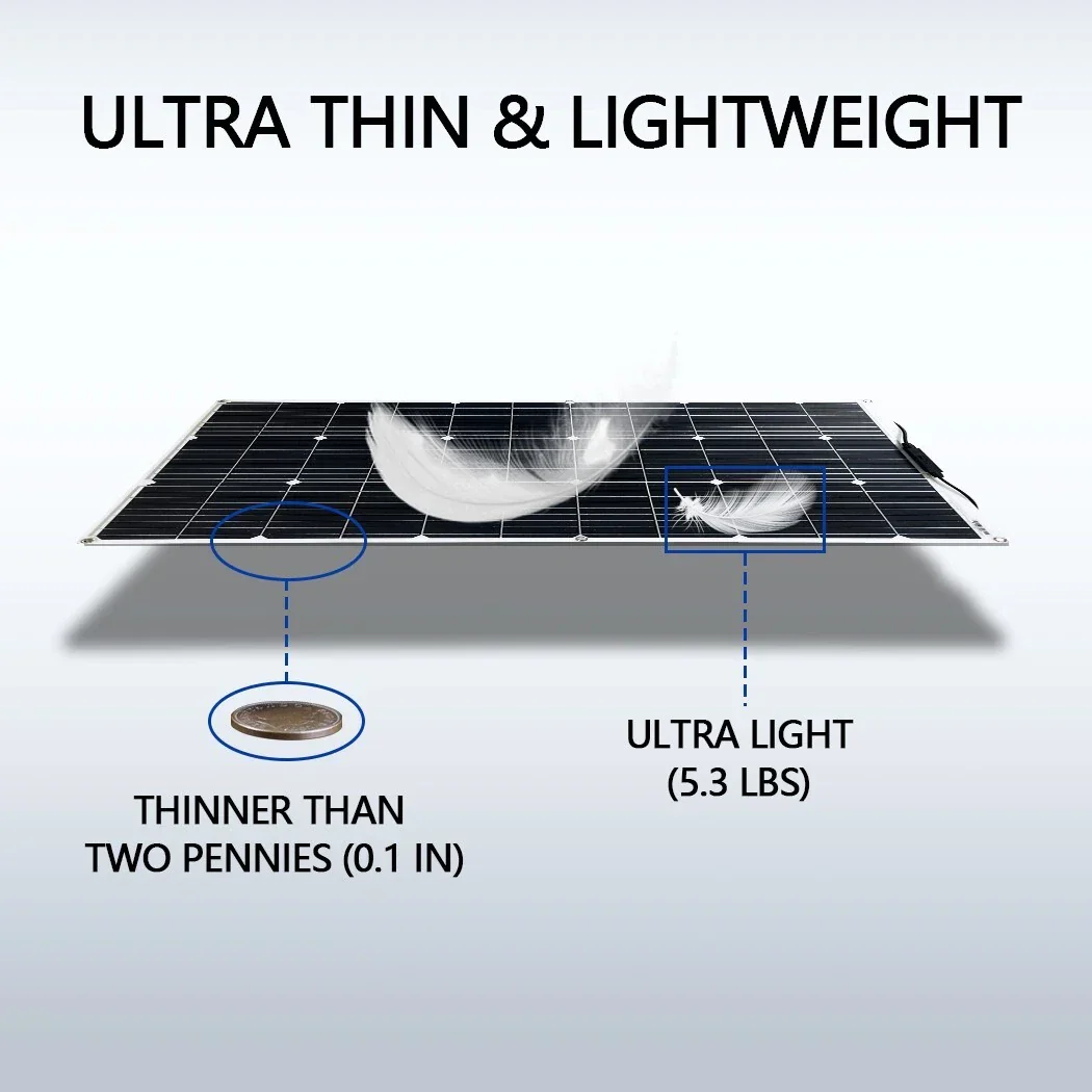 120W Solar Panel Flexible - Image 9