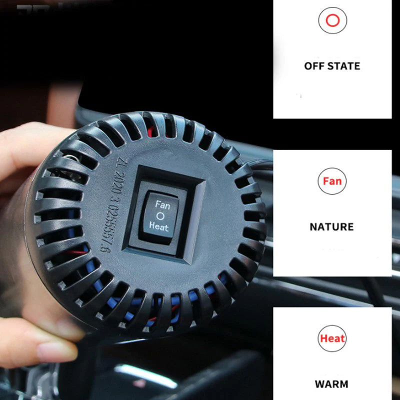 12V Car Heater with Defroster - Image 10