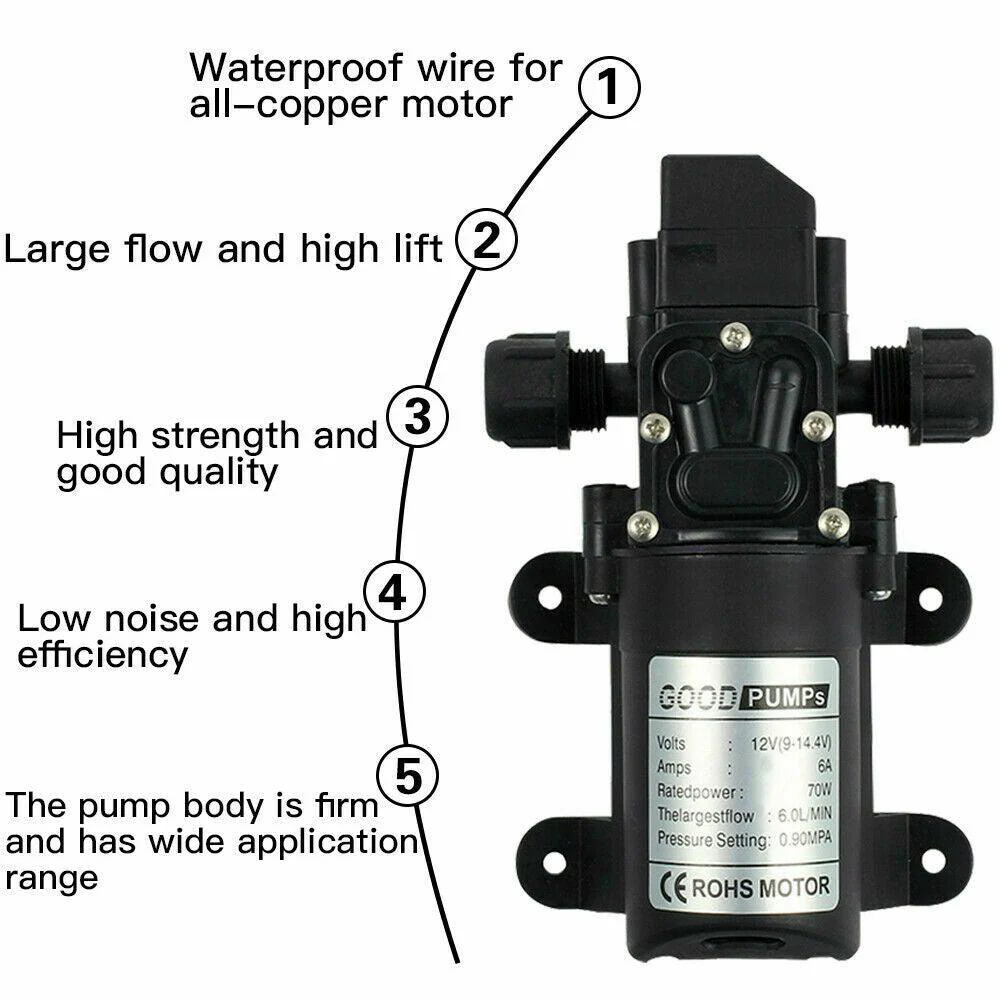 12V Water Pump Automatic - Image 7