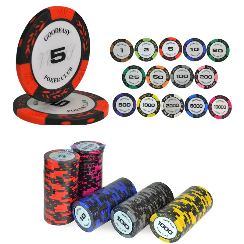 14g 25pcs Poker Chips Tokens Poker Chips Jeton Casino - Image 8