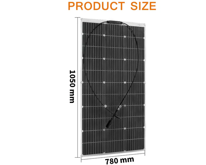 150W Solar Panel Flexible Kit - Image 2
