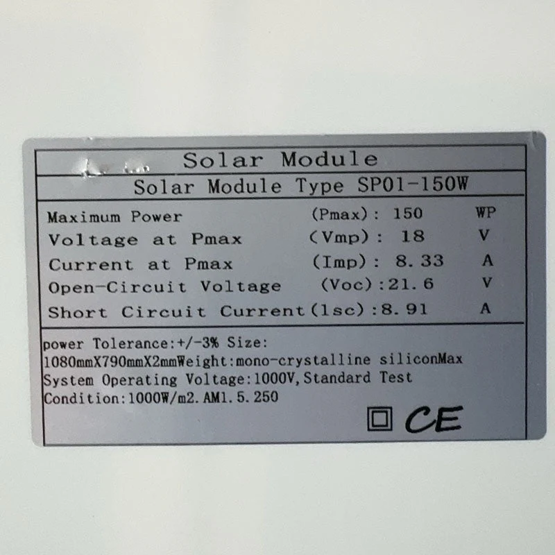 150W Solar Panel Flexible Kit - Image 5