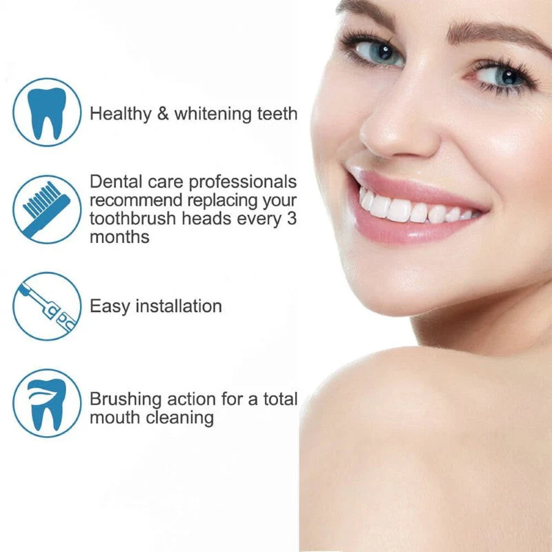16 Pack Replacement Toothbrush Heads (Soft Bristles) - Oral-B Compatible - Image 7
