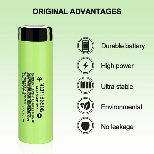 18650 Rechargeable Battery Flat Top 8PCS - Image 3