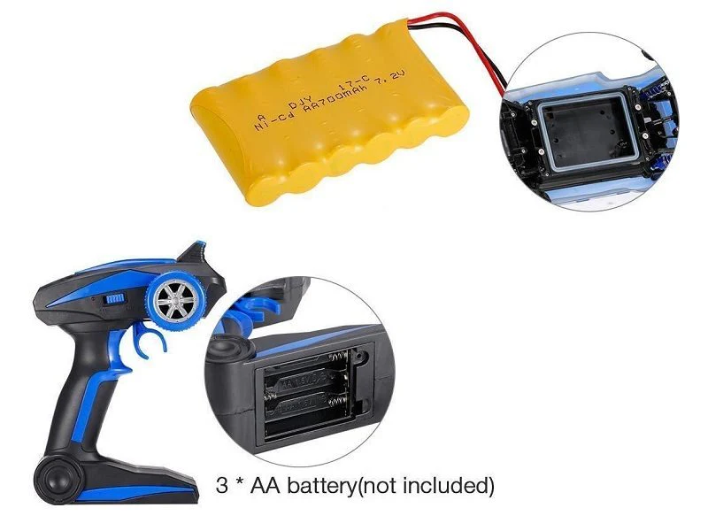 2.4G 4WD Amphibious Crawler RC Buggy Car - Image 21
