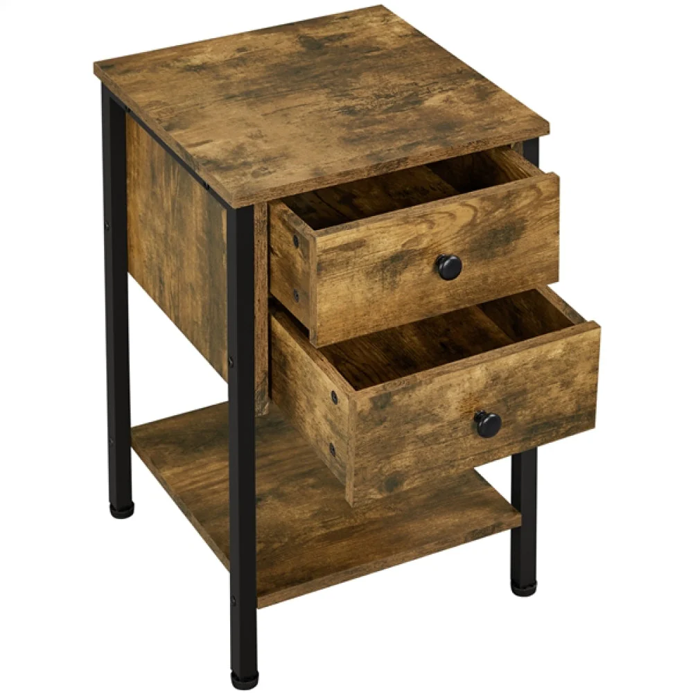 2-Drawer Side Table - Image 4