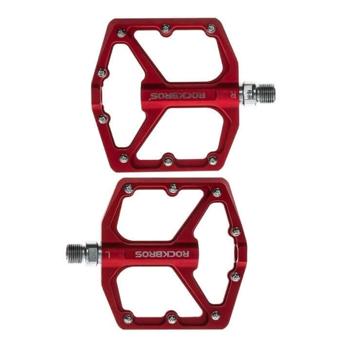 2 Pcs Bicycle Pedals Aluminium Alloy Platform Pedal For Road Mountain Bike - Image 4