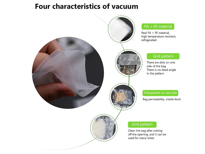(2 Roll) 20*500cm Vacuum Sealer Bag Roll - Image 3