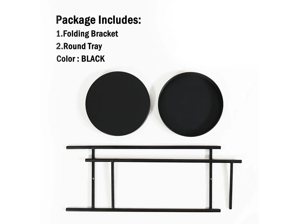 2 Tier Tall Metal Flower Plants Pot Holder-black-L - Image 4
