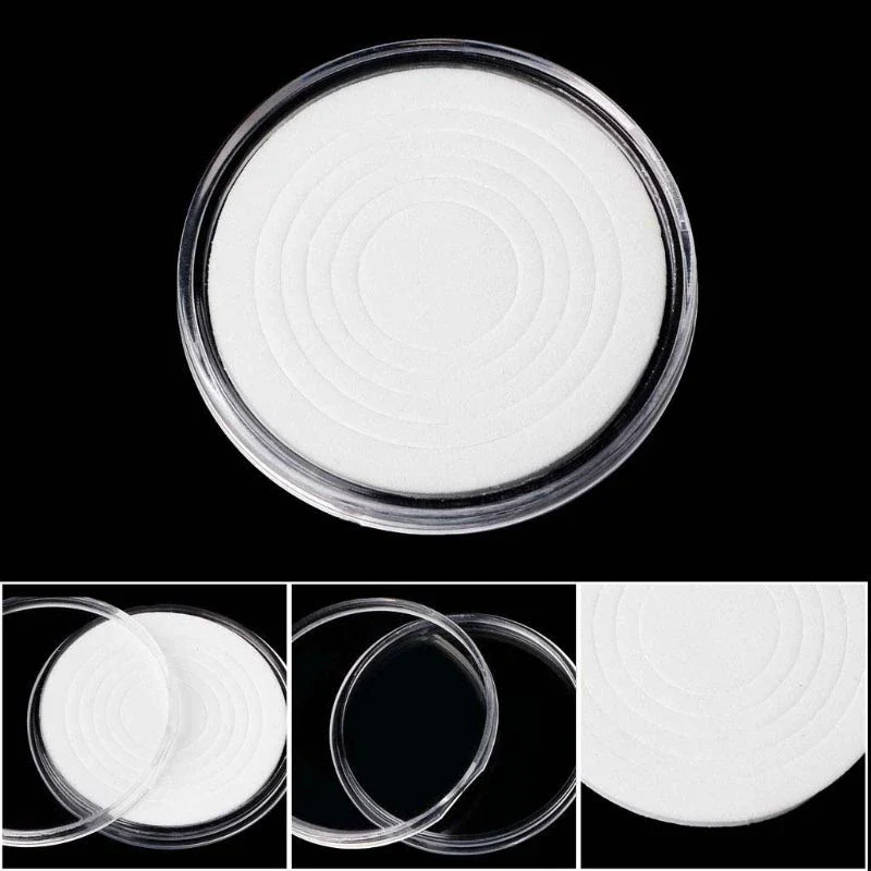 20Pcs Clear Round 40mm Direct Fit Airtight Coin Capsules Fits 5 Different Sized Coins - Image 2
