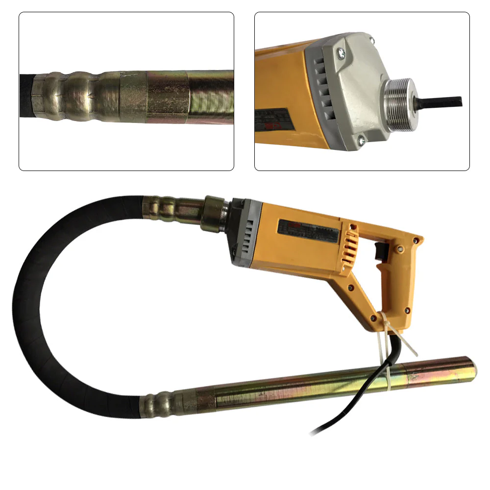 850W Portable Handheld Electric Concrete Cement Mixing with Flexible Hose - Image 4