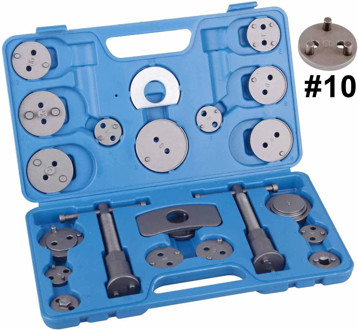 22pc Disc Brake Caliper Piston Rewind Tool Kit Set - Image 2