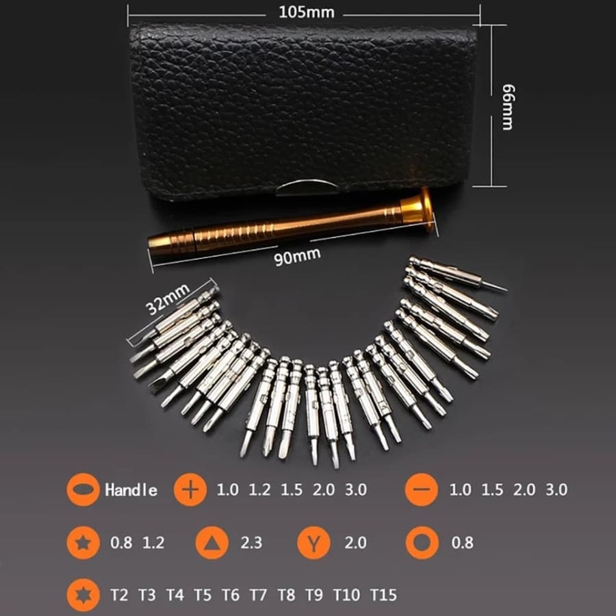 25 Mini Precision Screwdriver Set - Image 4