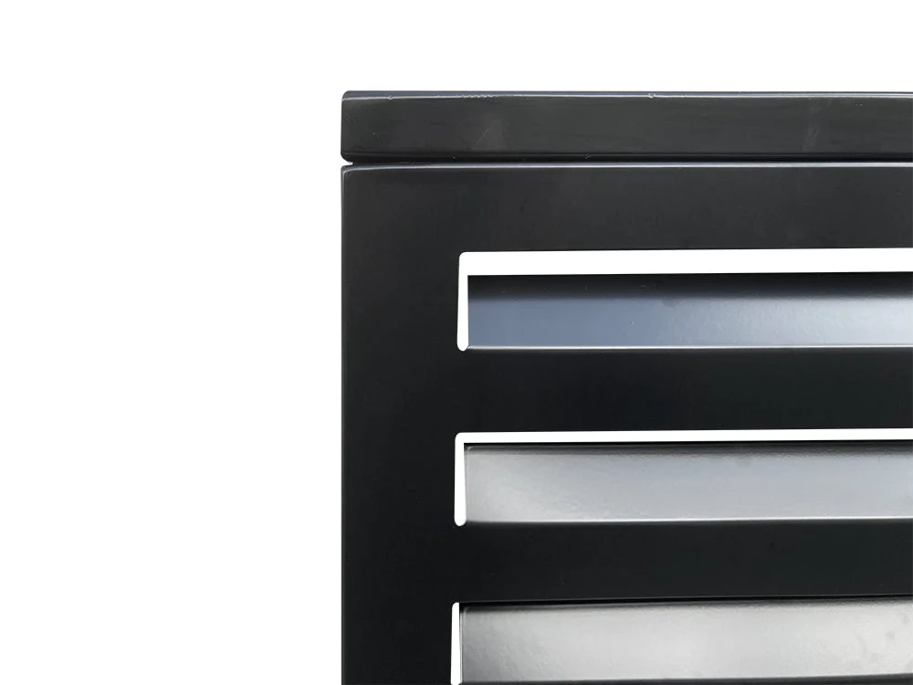 2mm Thickness Aluminium Heat Pump Cover- Black-Small - Image 5