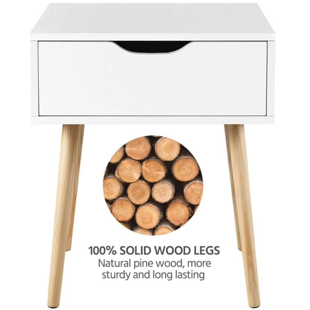2pcs Brand New Side Table Nightstand - Image 6