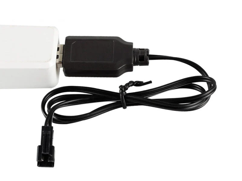 3.7V USB SM-2P Charging Cable for Car or Boat Black - Image 2