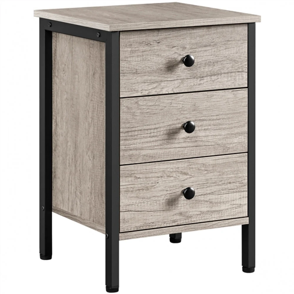 3 Drawer Nightstand Storage - Image 2