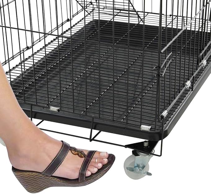 3 Level Rabbit Bird Cage Ferret Parrot Aviary Cat Rat Aviary Budgie Hamster Pet Cages Castor XL - Image 13
