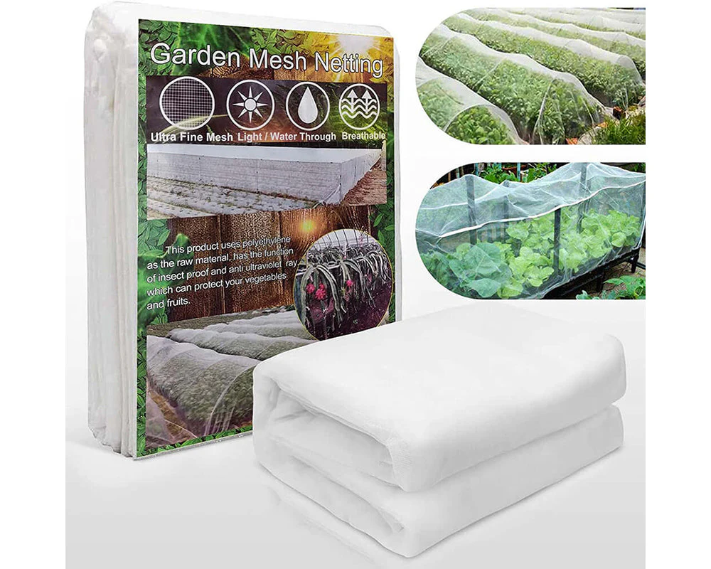 3 x 10M Insect Netting Vegetables Plant Crop Mesh Protection - Image 2