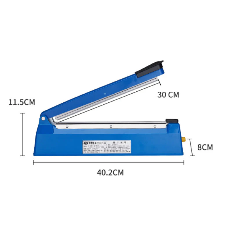 300Mm Impulse Heat Sealer Sealing Saa Machine Electric Plastic Poly Bag - Image 5