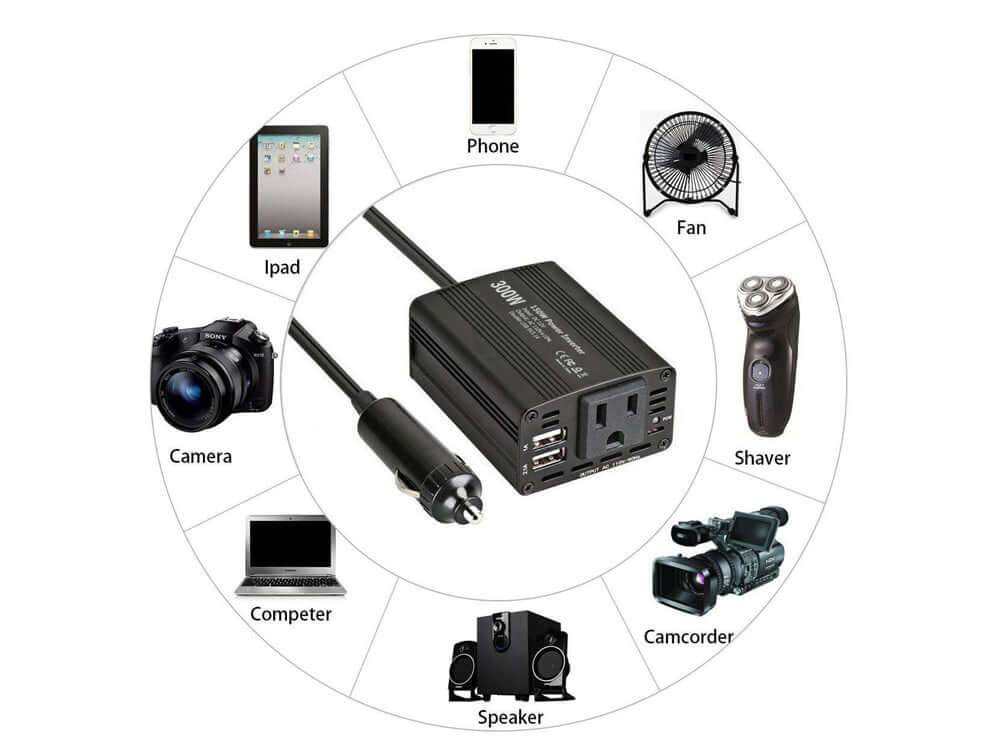 300W Car Inverter 12V - Image 3