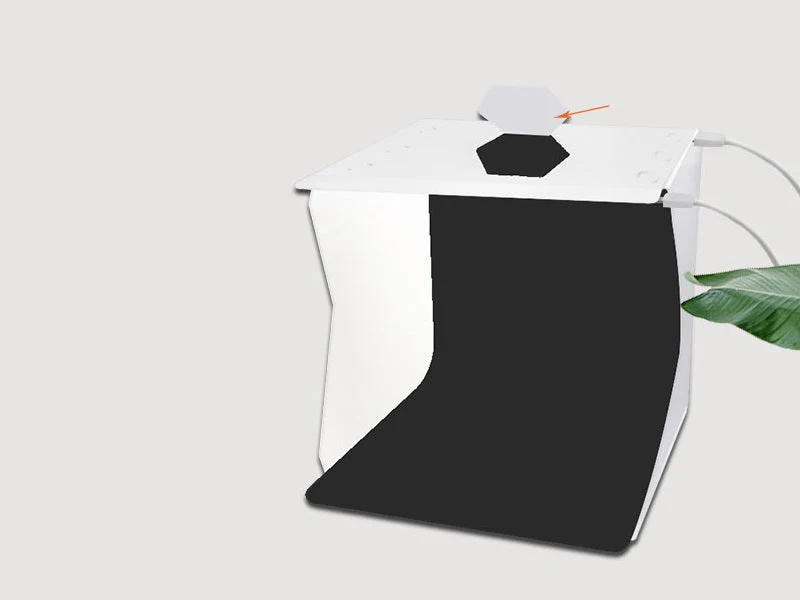30cm PVC Foldable Photography STUDIO LED Light Tent, Medium - Image 2