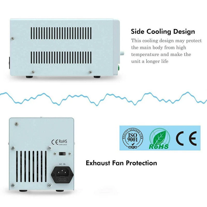 30V 10A DC Power Supply Precision Variable Digital Adjustable Lab Grade - Image 3