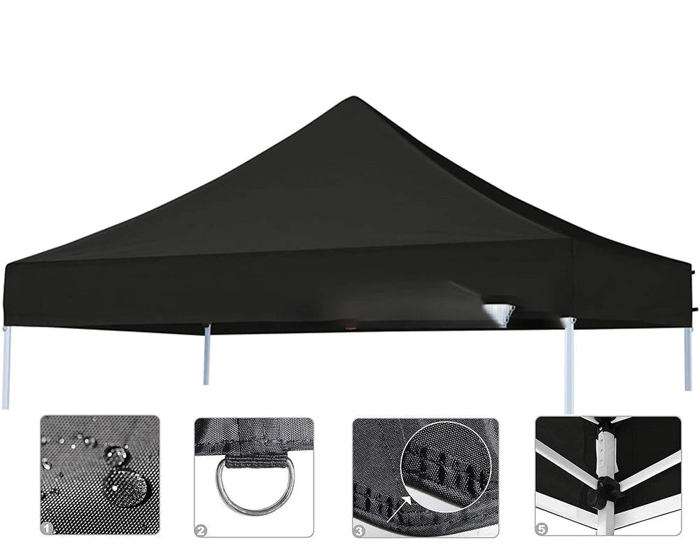 3x3 Gazebo Roof Cover Outdoor Garden Marquee Waterproof Tent - Image 2