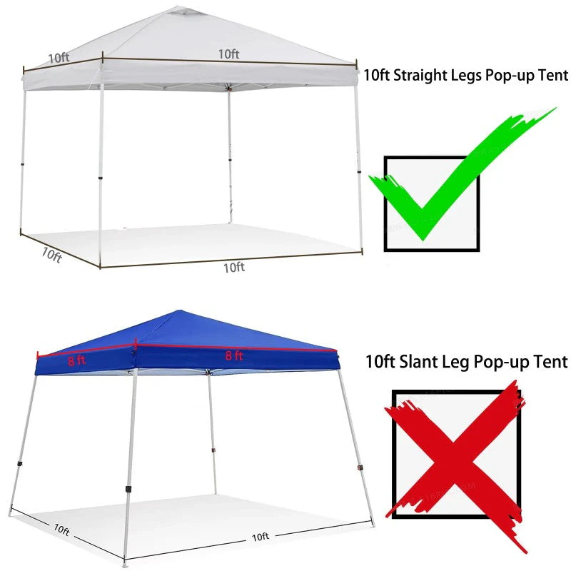3x3 Gazebo Roof Cover Outdoor Garden Marquee Waterproof Tent - Image 5