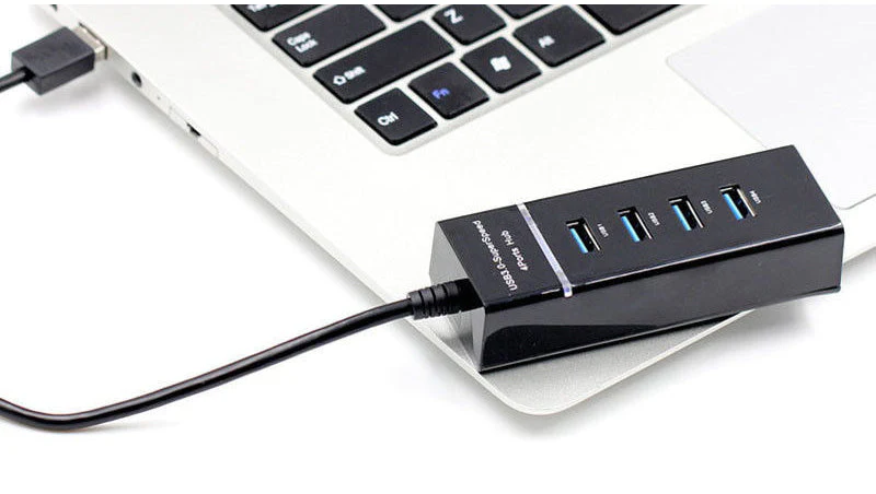 4 Port High Speed USB Hub 3.0 Sharing Switch Splitter - Image 4