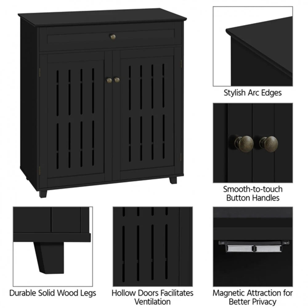 4 Tier Shoe Storage Cabinet Shoe Rack - Image 10