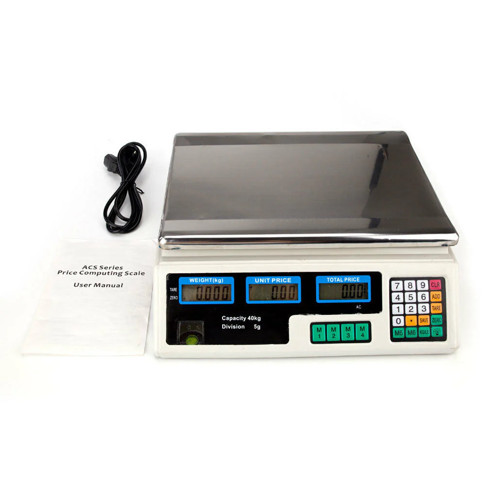 40Kg Price Computing Digital Scales Pricing Scale - Image 6