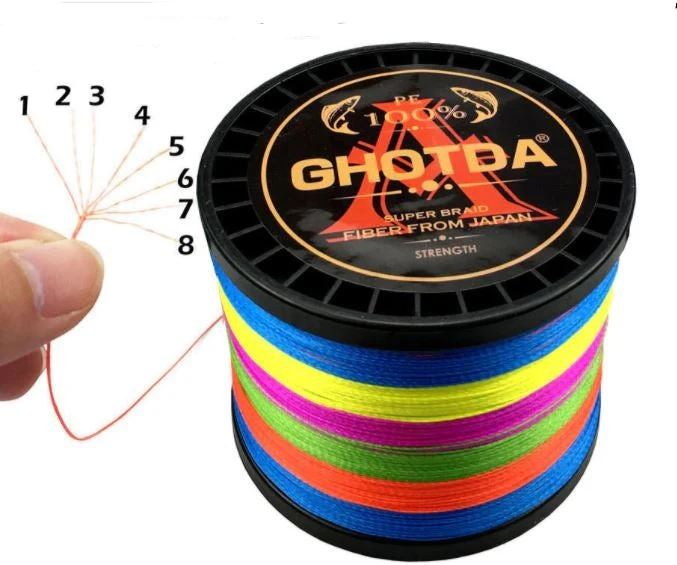40lb x 1000m 8 strand Ghotda Fishing Braid
