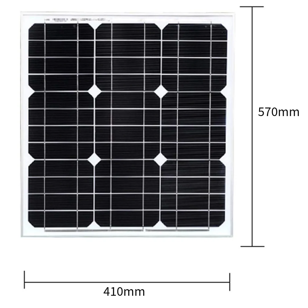 40W Solar Panel Monocrystalline - Image 4