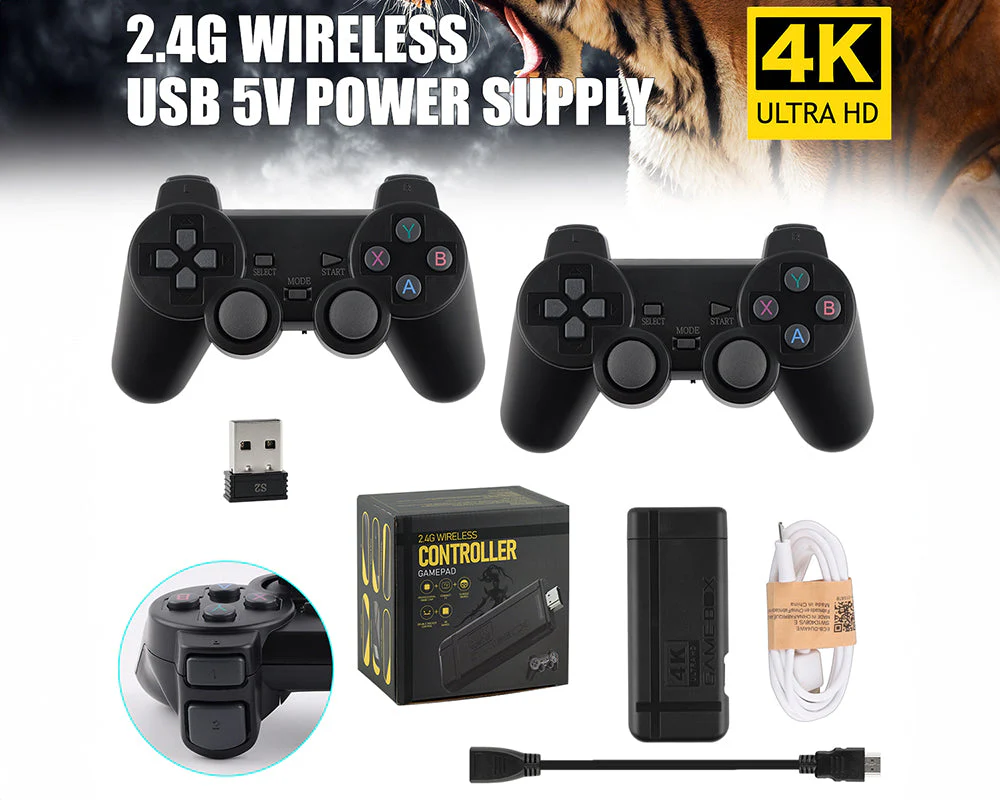 4K Wireless HDMI TV Gaming Stick Console - Image 10