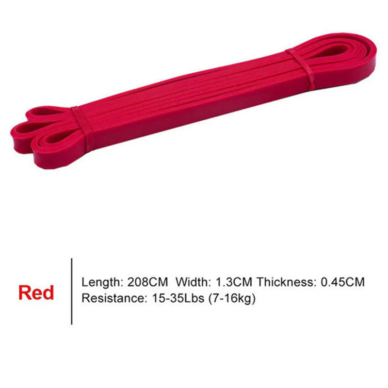 4Pcs Resistance Bands Exercise Yoga Pilates Rubber Fitness Training - Image 9