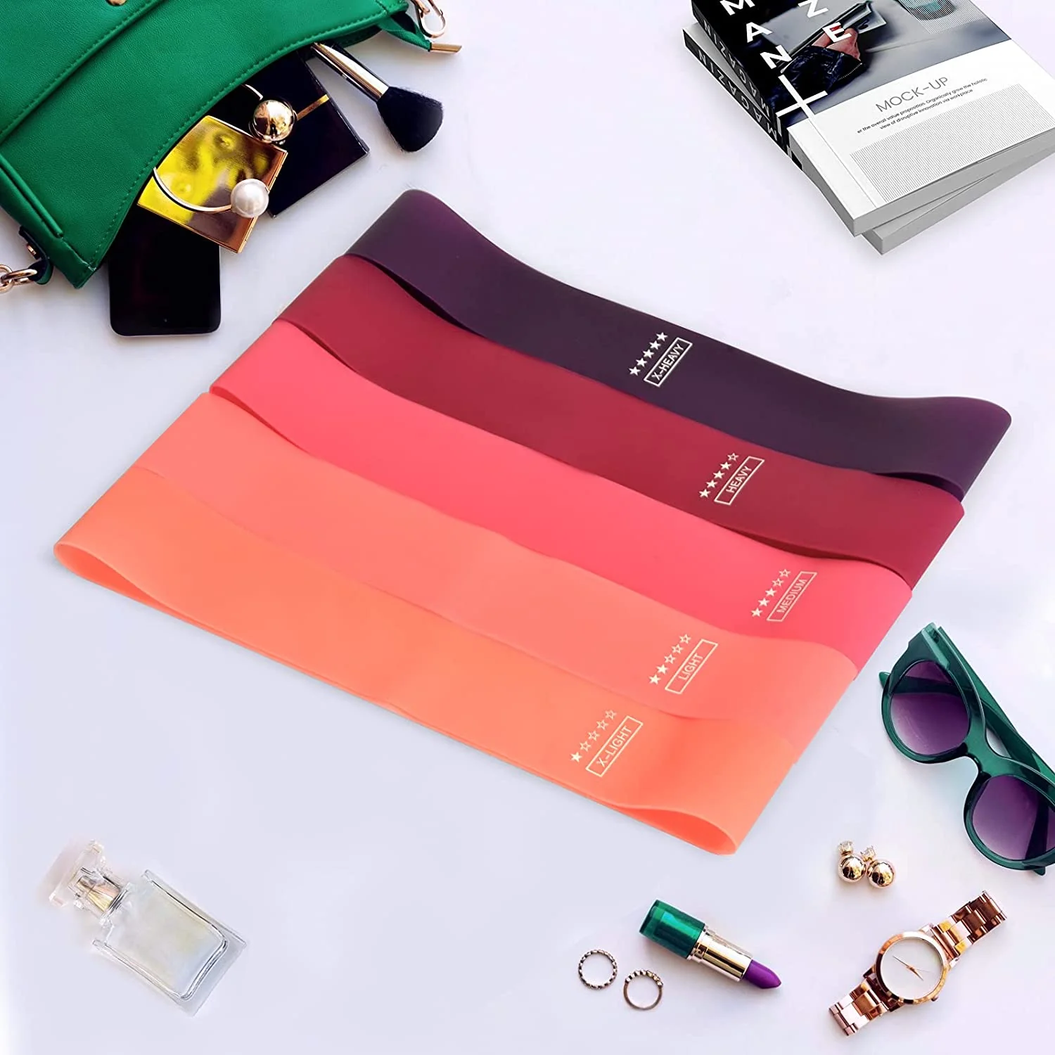 5 Piece Resistance Band Set - Image 6