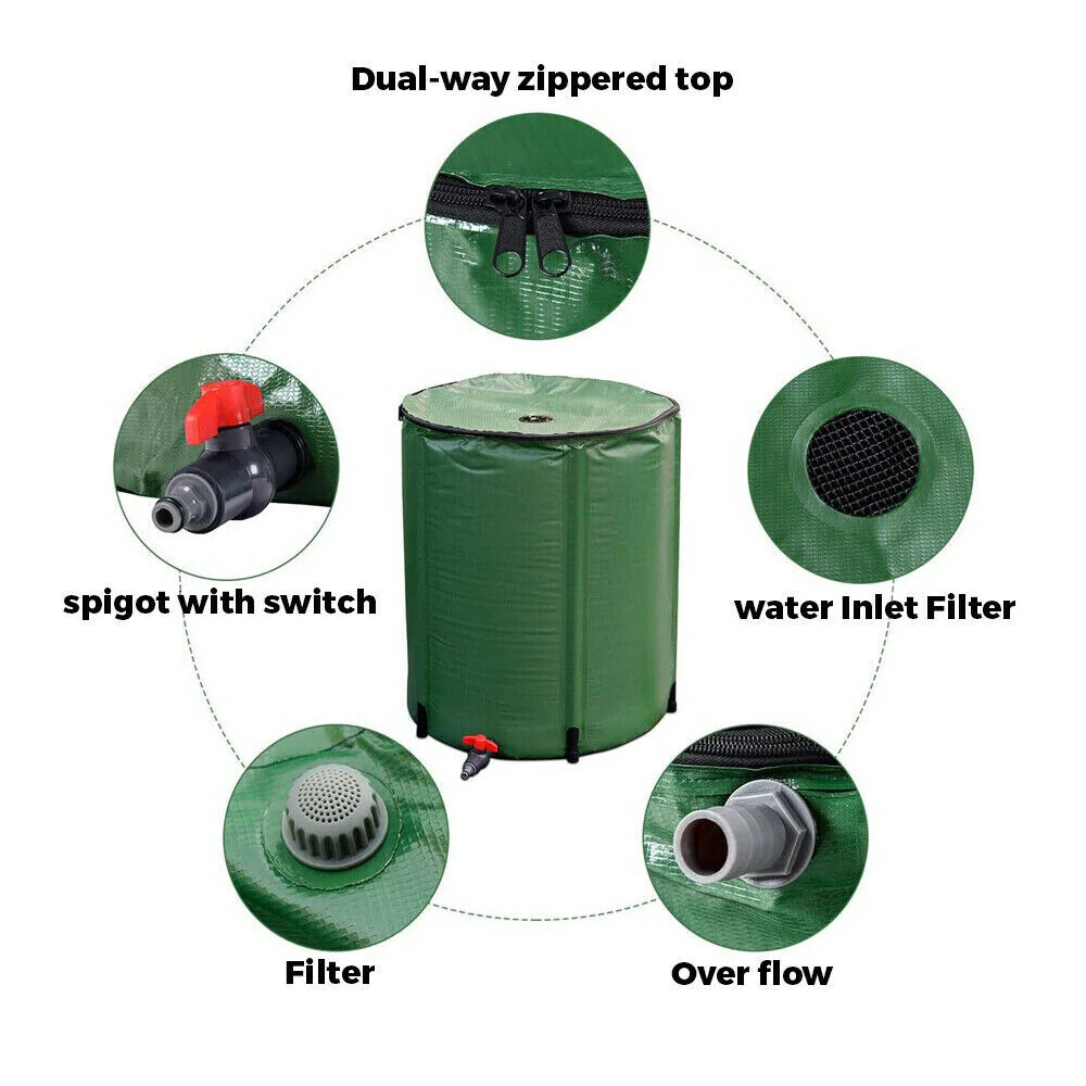 500L Water tank Rainwater Tank Barrel - Image 10