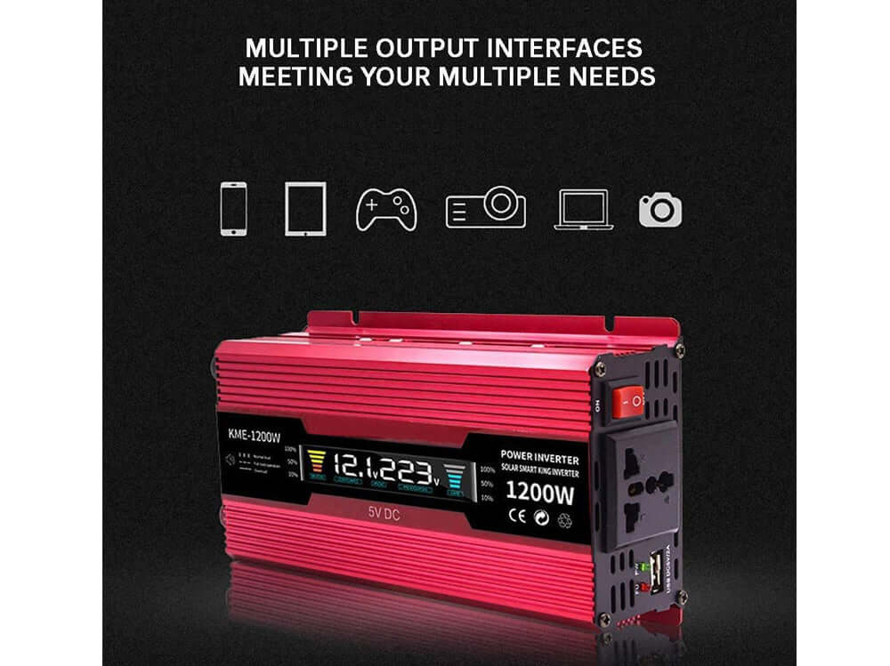 500W Car Inverter 24V - Image 3
