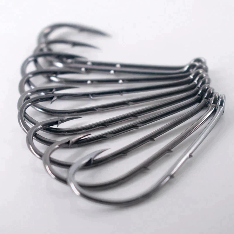 50pcs Double-backed 5/0 High Carbon Fishing Hooks - Image 7