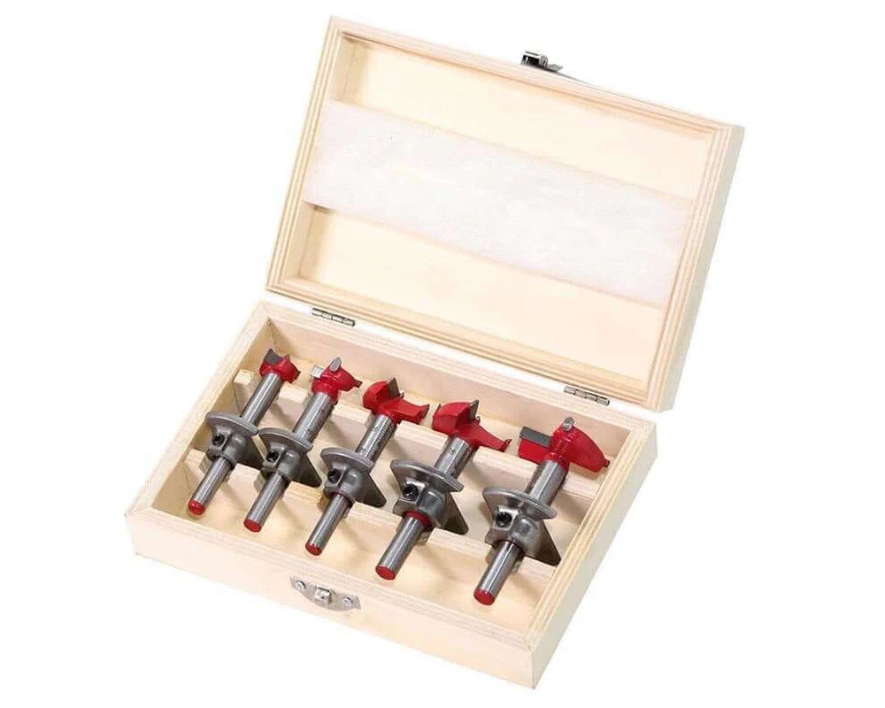 5pcs Forstner Drill Bit Woodworking Hole Saw Cutter Bits 15/20/25/30/35mm Forstner Bits - Image 10
