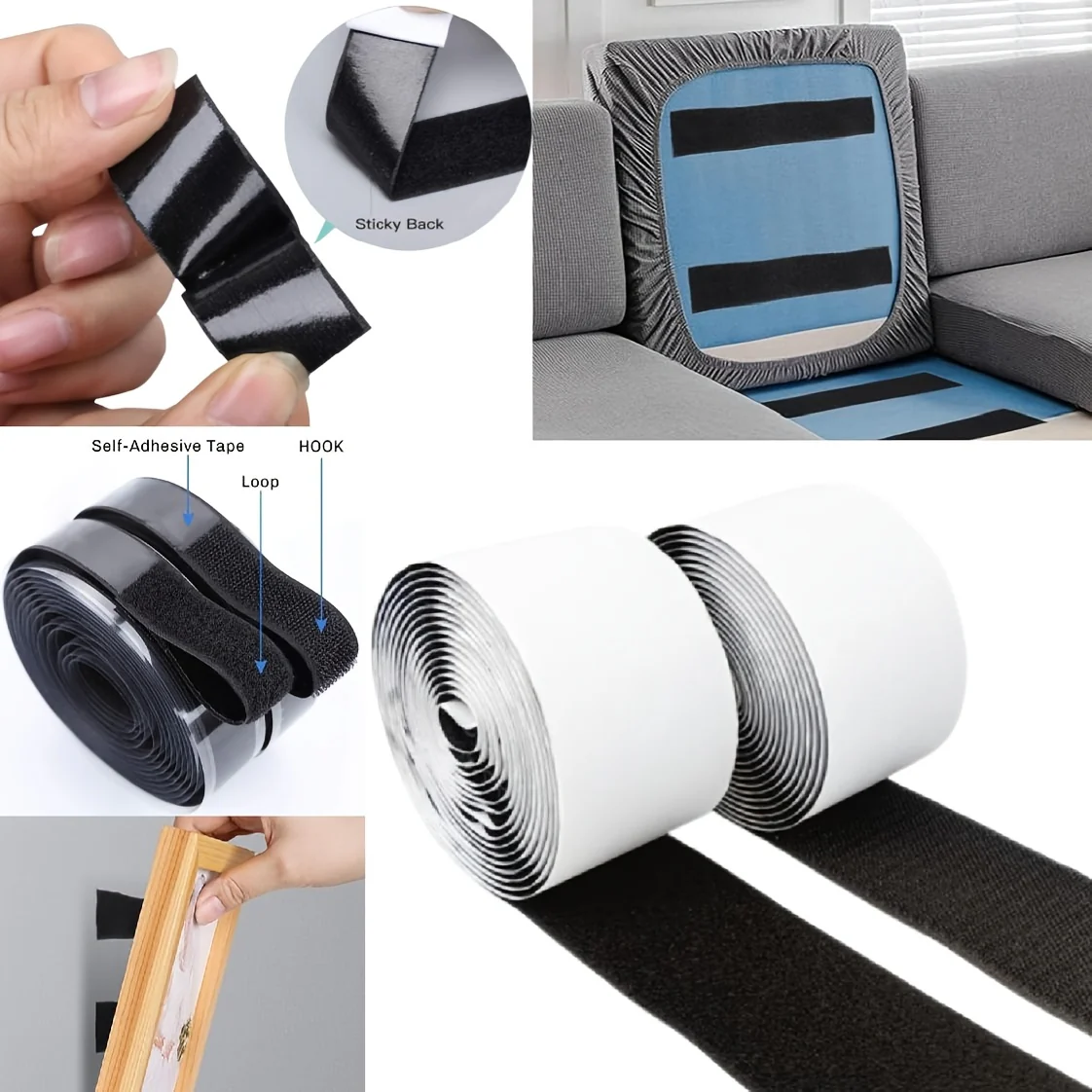 Velcro Tape  5m x 5cm - Image 4