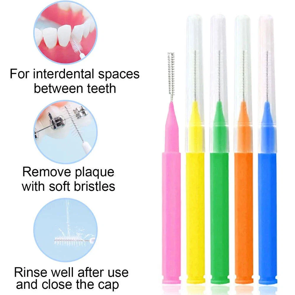 60Pcs X 1.5 mm Interdental Brushes Health Care Tooth - Image 8
